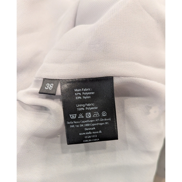 Stella Nova Floral Print Gauze Blouse Size Medium Size 8 - Picture 5 of 8